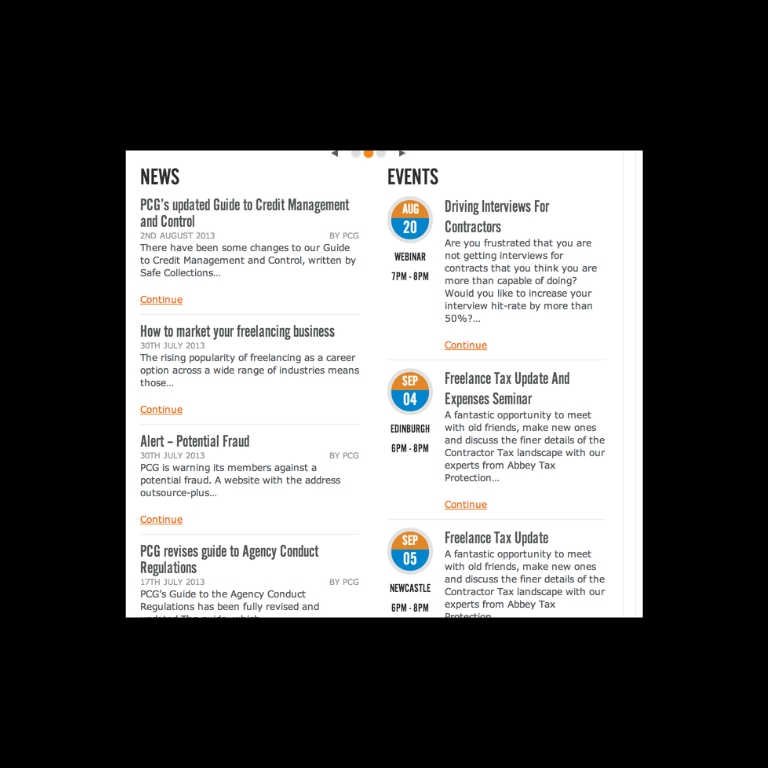 News and events